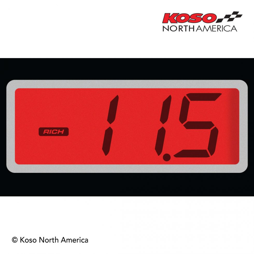 WIDEBAND Air/Fuel Ratio meter KOSO North America