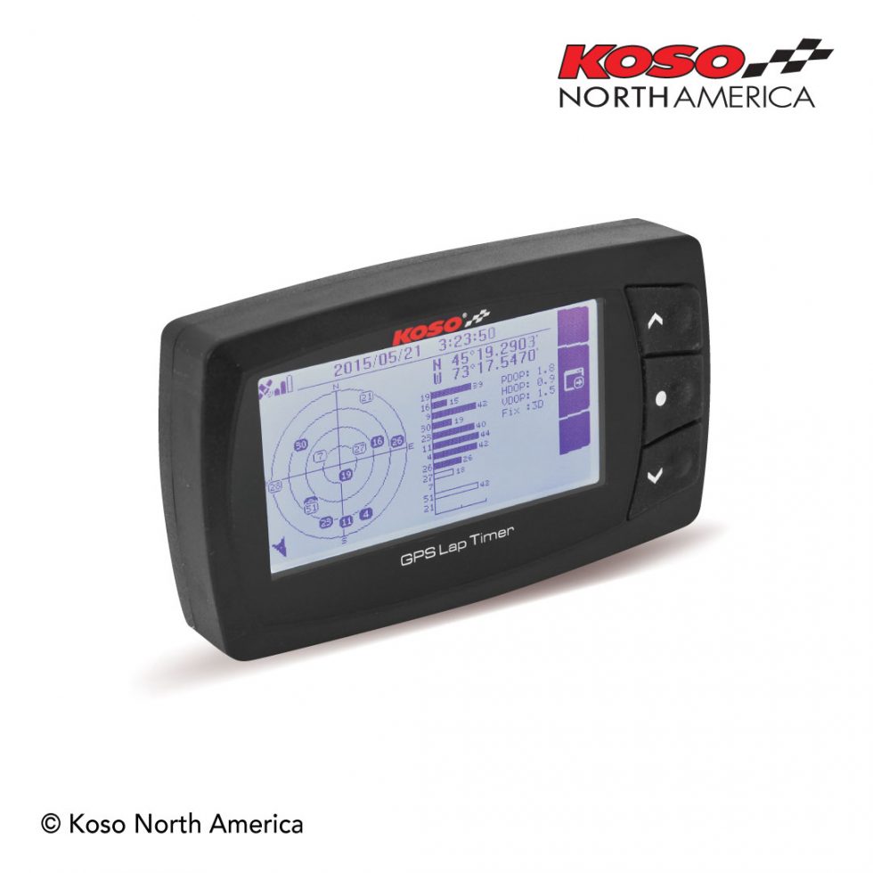 GPS Lap Timer KOSO North America