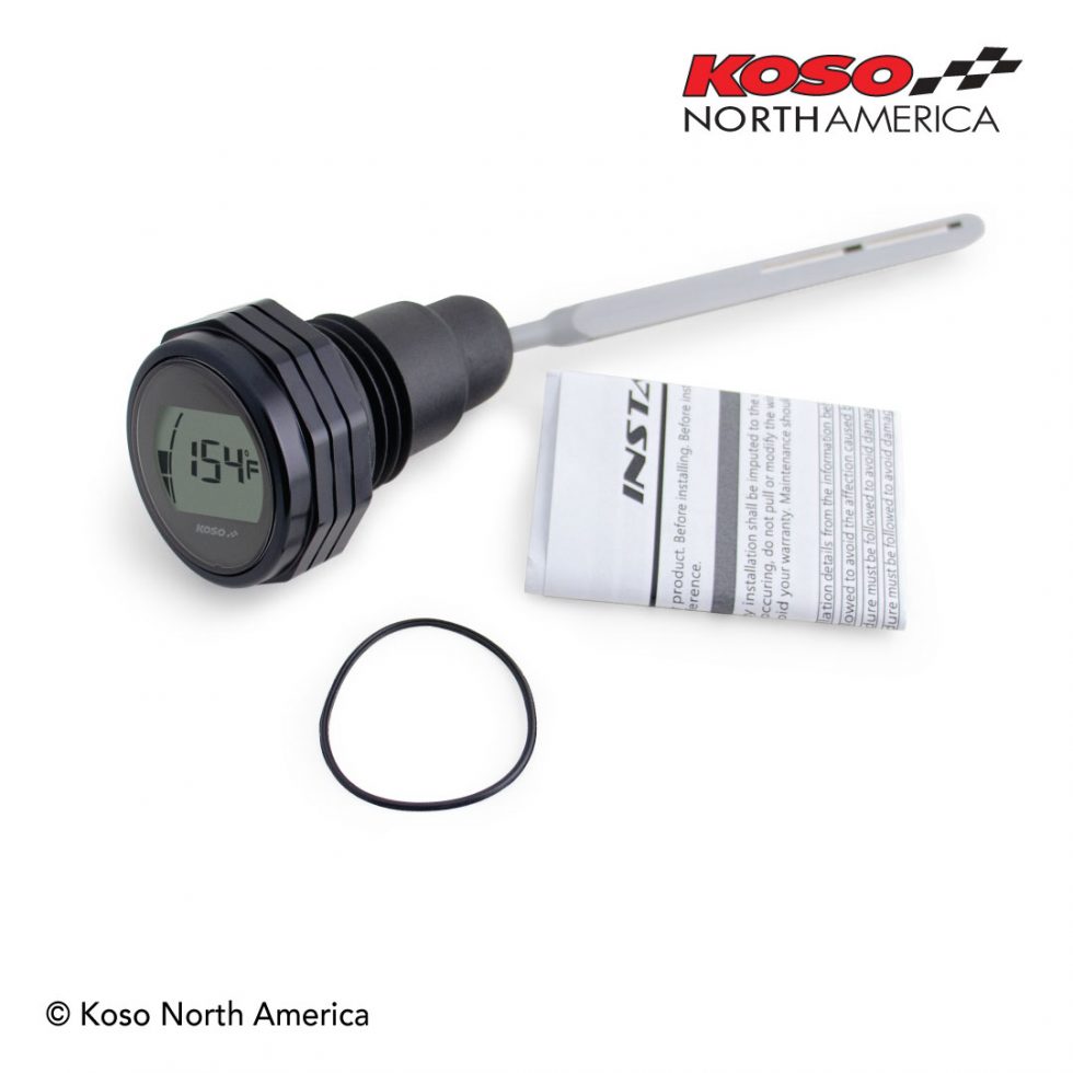 Chrome / Black Oil Dipstick For Harley Softail 2000-2017 – Direct Replacement, High-Quality Aluminum
