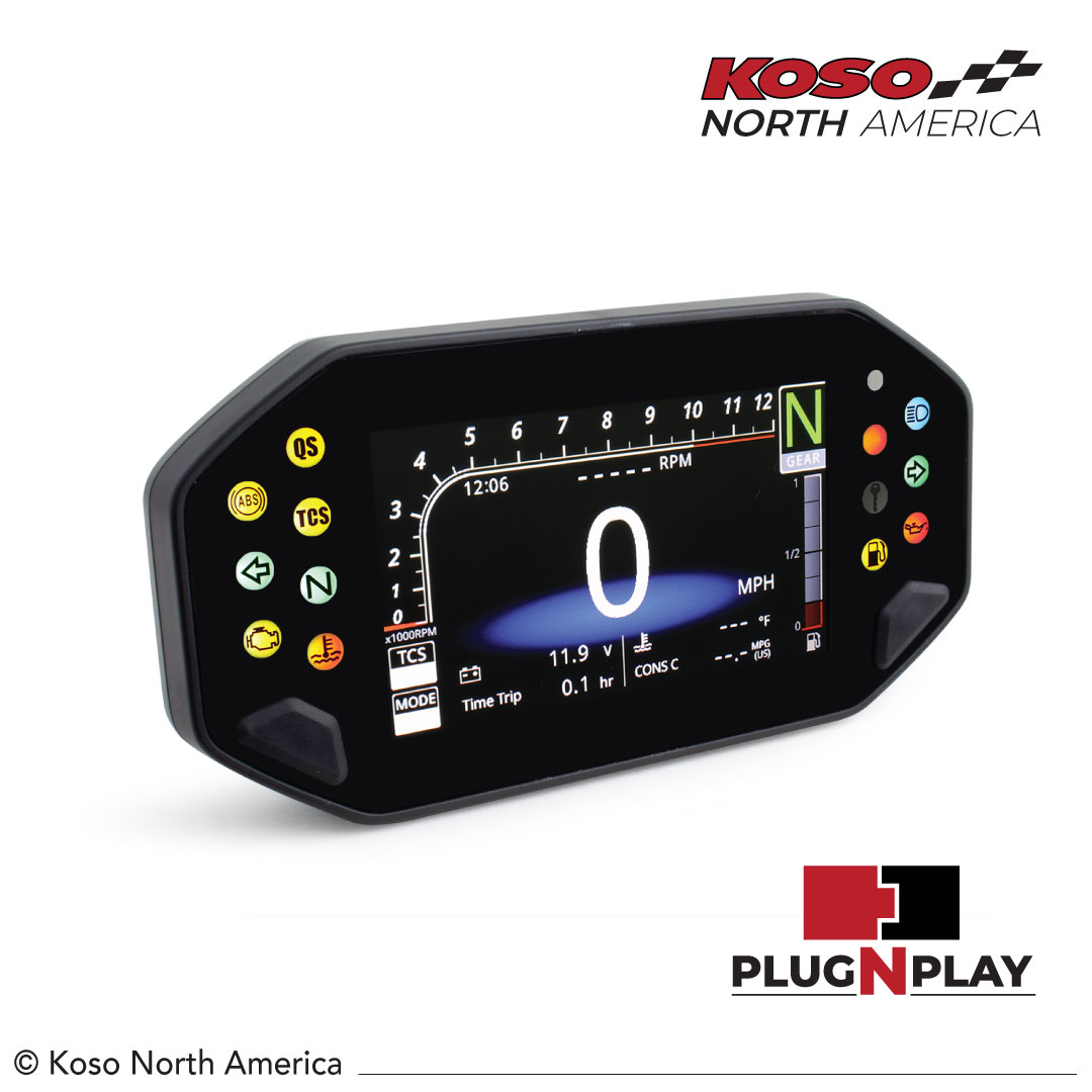 thumbnail image 2 of KOSO RX-3 RX3 Cockpit Gauge - Speedometer, Tachometer, Voltmeter, Thermometer 2 of 4
