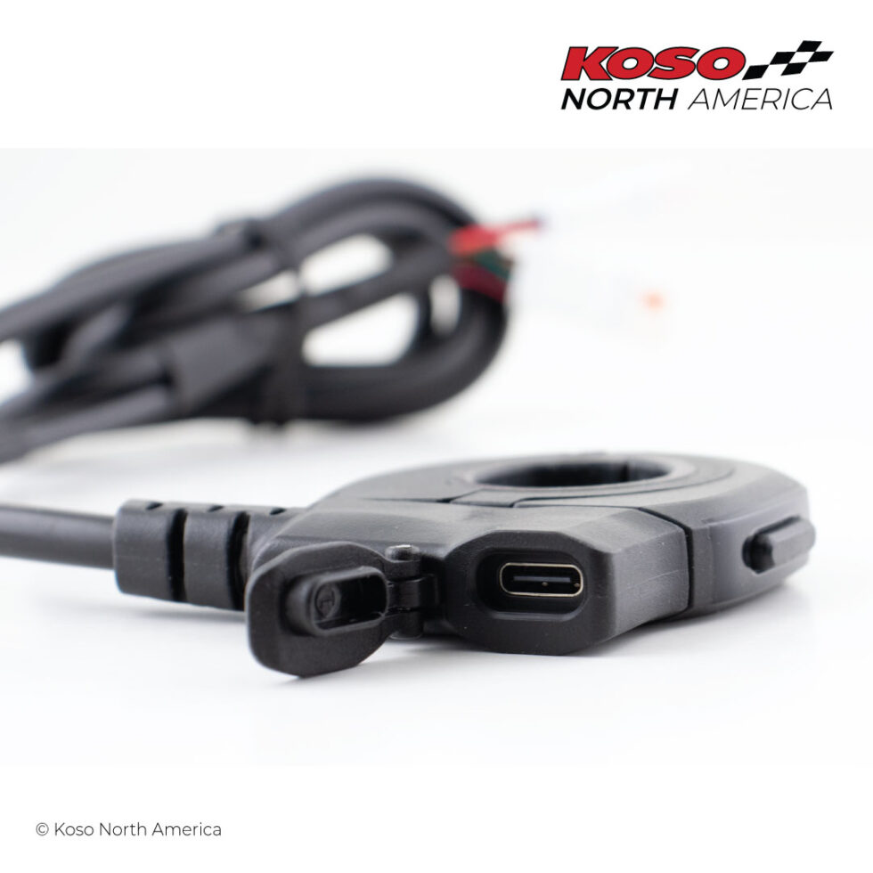 THUMB SWITCH WITH USB-C CHARGER - KOSO North America