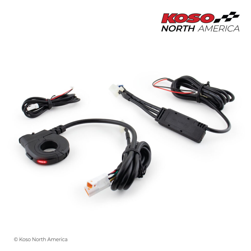 THUMB SWITCH WITH USB-A CHARGER - KOSO North America