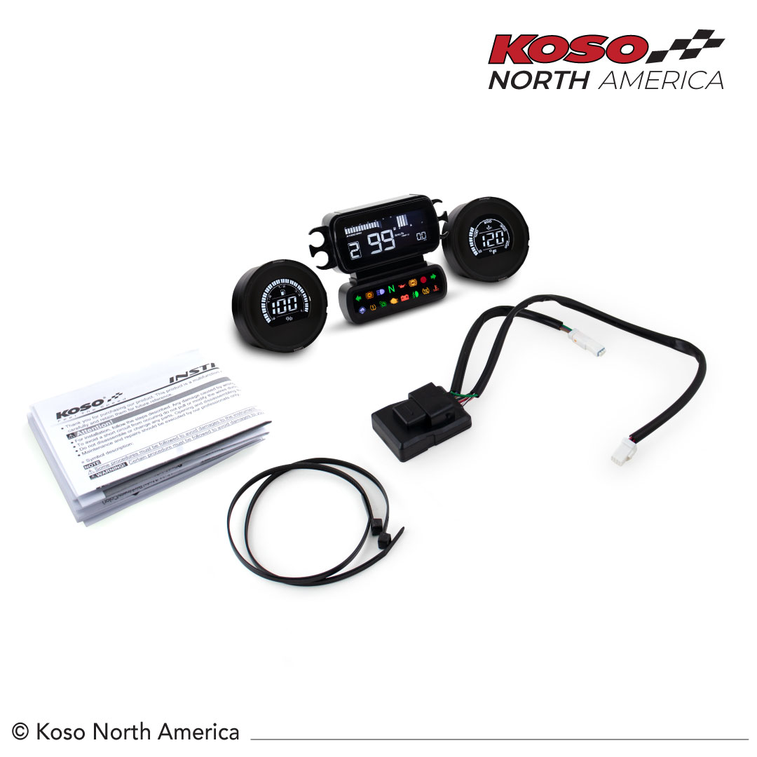 Complete D2 gauge kit | for Harley-Davidson® (Baggers) - Image 3