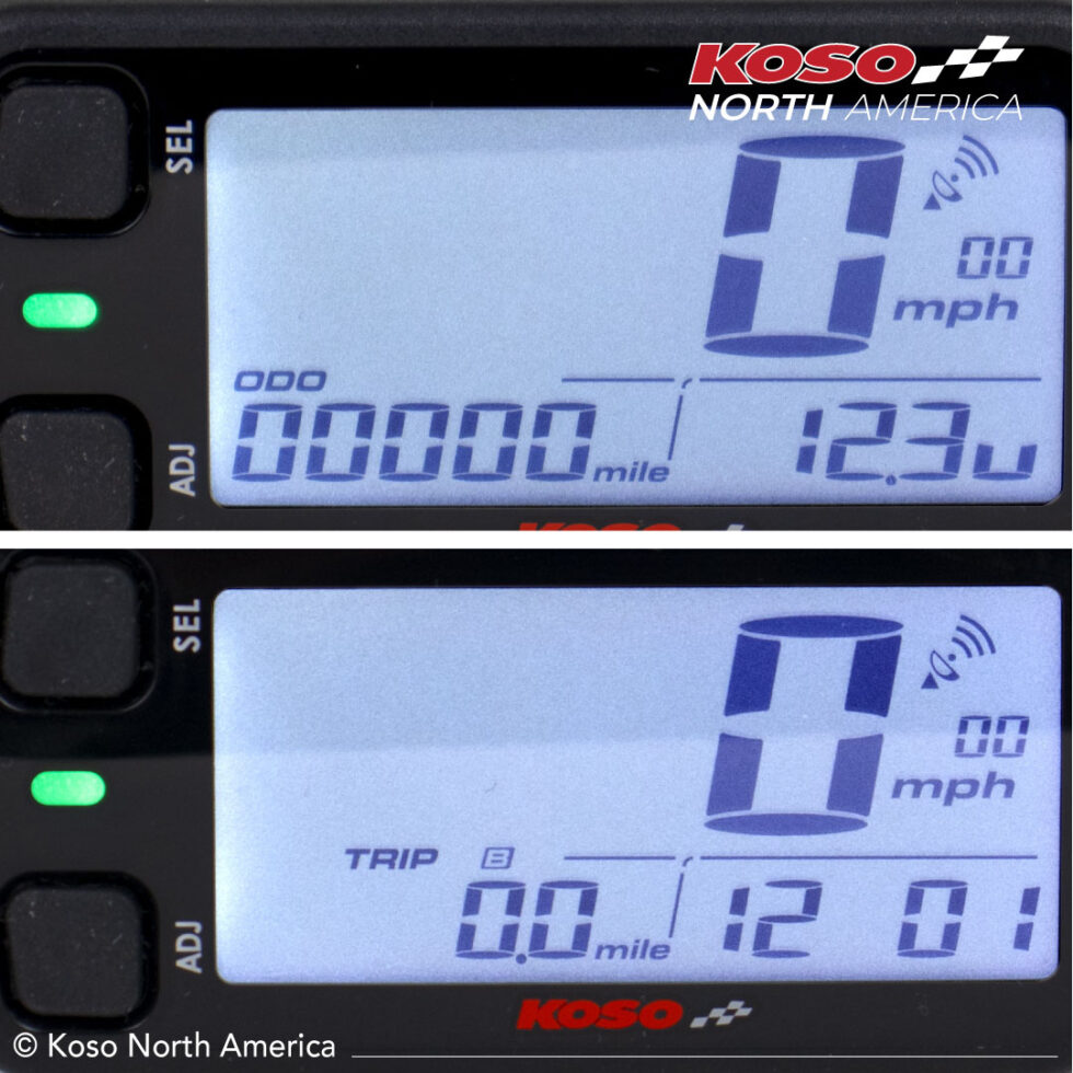 GPS Speedometer - Integrated GPS Signal - Compact Size