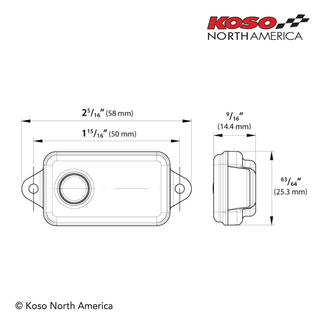 LED Cabin Light | With Vertical Mounting Holes - Image 7